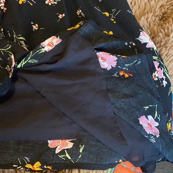 Free People black and pink floral dress - Picture 11 of 12